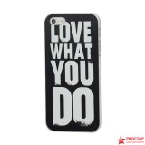 Пластиковая Накладка Protective LOVE what you do Для Iphone 5(черный)
